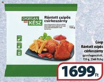 Coop Coop Rántott csípős csirkeszárny 720 g ajánlat