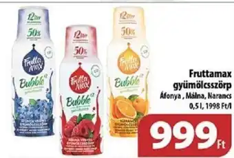 Fruttamax gyümölcsszörp 0,5 l