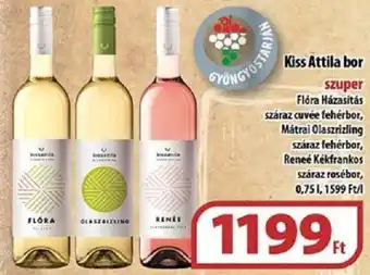 Coop Kiss Attila bor 0,75 l ajánlat