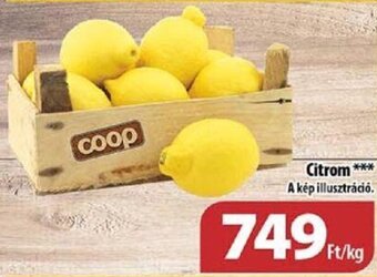 Coop Citrom 1 kg ajánlat
