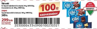 Coop Tibi csoki 100 g ajánlat