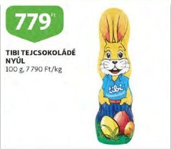 Auchan Tibi tejcsokoládé nyúl ajánlat