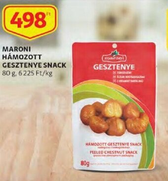 Maroni Hámozott gesztenye snack 80 g
