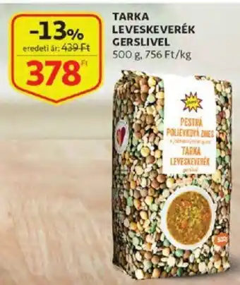 Auchan Tarka leveskeverék gerslivel 500 g ajánlat