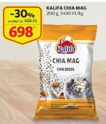 Auchan Kalifa chia mag 200 g ajánlat