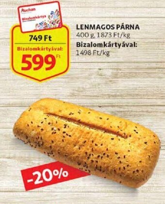 Auchan Lenmagos párna 400 g ajánlat