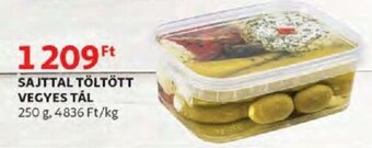 Auchan Sajttal töltött vegyes tál 250 g ajánlat