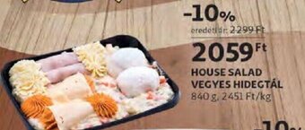 Auchan House salad vegyes hidegtál 840 g ajánlat