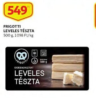 Auchan Frigotti Leveles tészta 500 g ajánlat
