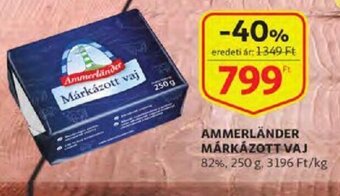 Auchan Ammerländer márkázott vaj 250 g ajánlat