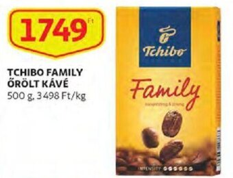 Auchan Tchibo Family őrölt kávé 500 g ajánlat