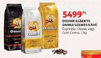 Auchan Douwe egberts omnia szemes kávé 1 kg ajánlat