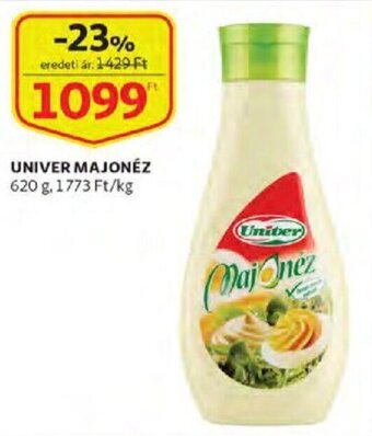 Auchan Univer Majonéz 620 g ajánlat