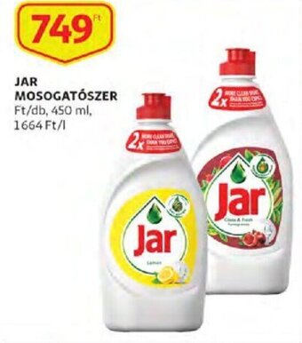 Auchan Jar Mosogatószer 450 ml ajánlat