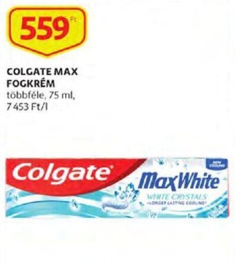 Auchan Colgate Max fogkrém 75 ml ajánlat