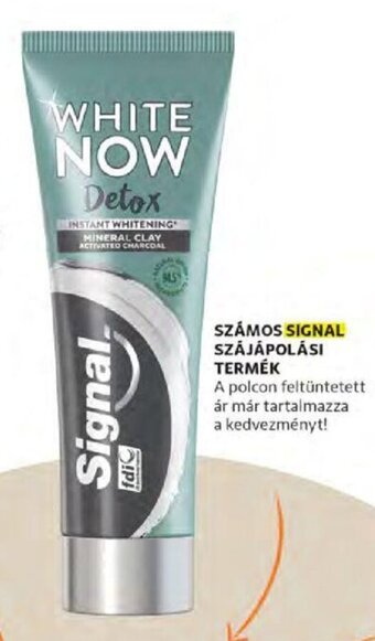 Auchan Számos Signal szájápolási termék ajánlat