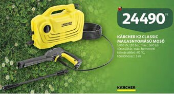 Auchan Kärcher k2 classic magasnyomású mosó 1 db ajánlat