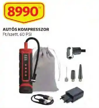 Autós kompresszor 1 szett