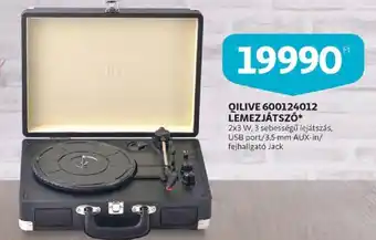 Auchan Qilive 600124012 lemezjátszó 1 db ajánlat