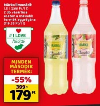 Spar Márka limonádé 1,5 l ajánlat