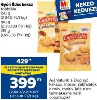 Győri Édes keksz 150 - 215 g