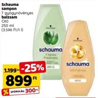 Spar Schauma sampon 250 ml ajánlat