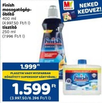 Spar Finish mosogatógép öblítő 400 ml ajánlat