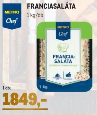 Metro Franciasaláta 1 kg ajánlat