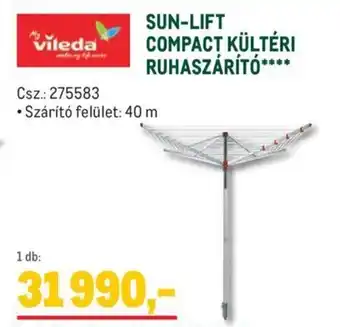 Metro Sun-lift compact kültéri ruhaszárító 1 db ajánlat