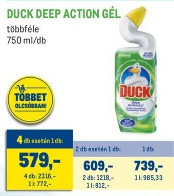 Duck deep action gél 750 ml