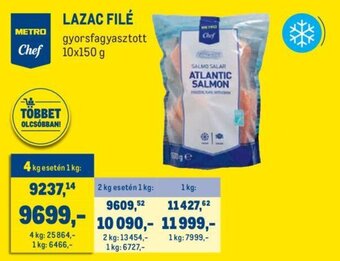 Metro Lazac filé 10 x 150 g ajánlat