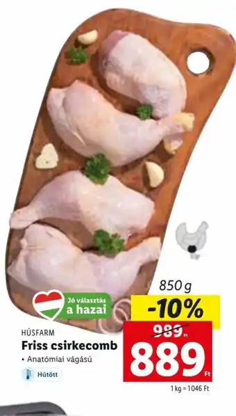 Friss csirkecomb 850 g