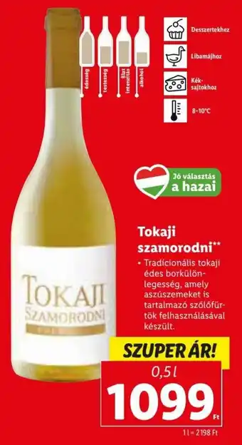 Lidl Tokaji szamorodni 0,5 l ajánlat
