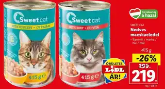 Lidl Nedves macskaeledel 415 g ajánlat
