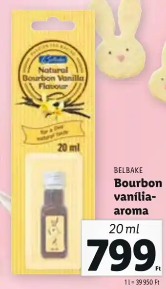 Belbake Bourbon vaníliaaroma 20 ml