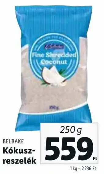 Lidl Belbake Kókuszreszelék 250 g ajánlat
