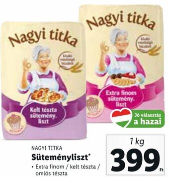 Lidl Nagyi Titka süteményliszt 1 kg ajánlat