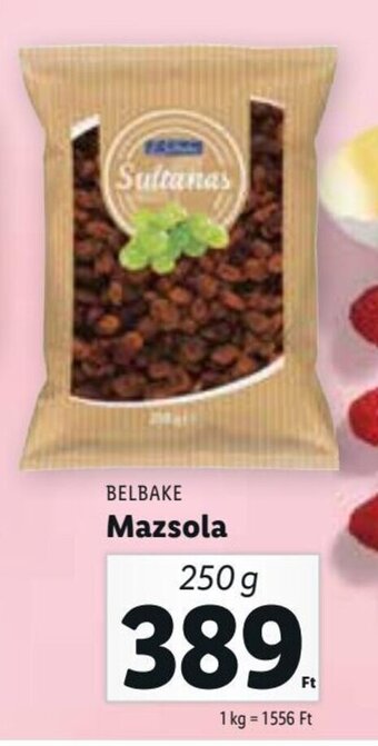 Lidl Belbake Mazsola 250 g ajánlat