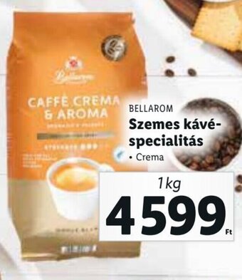 Lidl Bellarom Szemes kávé specialitás 1 kg ajánlat
