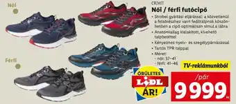 Lidl Crivit Női / férfi futócipő 1 pár ajánlat