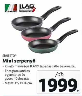 Ernesto Mini serpenyő 1 db