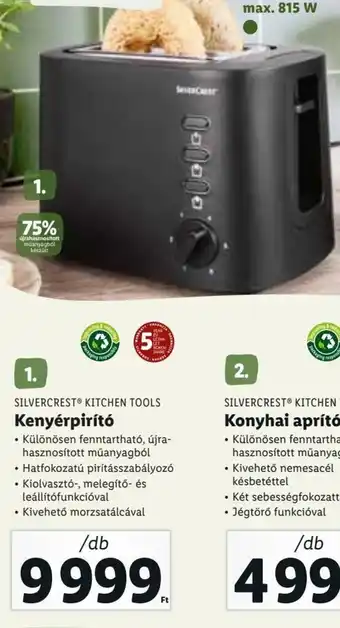 Silvercrest Kenyérpirító 1 db