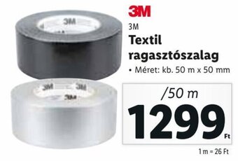 3M Textil ragasztószalag 50 m