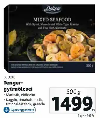 Lidl Deluxe Tenger- gyümölcsei 300 g ajánlat