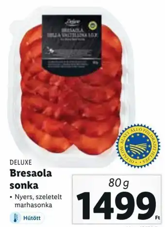 Deluxe Bresaola sonka 80 g
