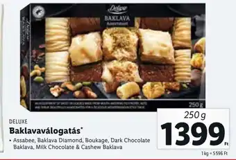 Deluxe Baklavaválogatás 250 g
