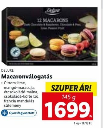 Deluxe Macaronválogatás 145 g