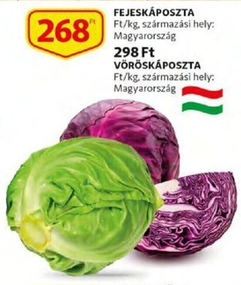 Fejeskáposzta 1 kg