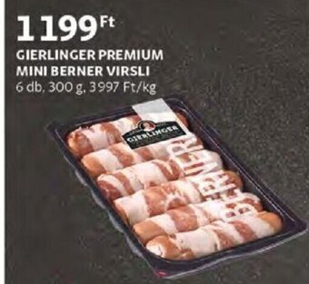 Auchan Gierlinger Premium mini berner virsli 300 g ajánlat