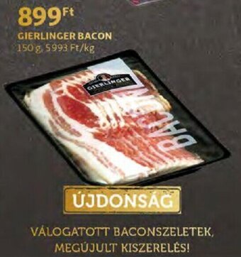 Auchan Gierlinger bacon 150 g ajánlat